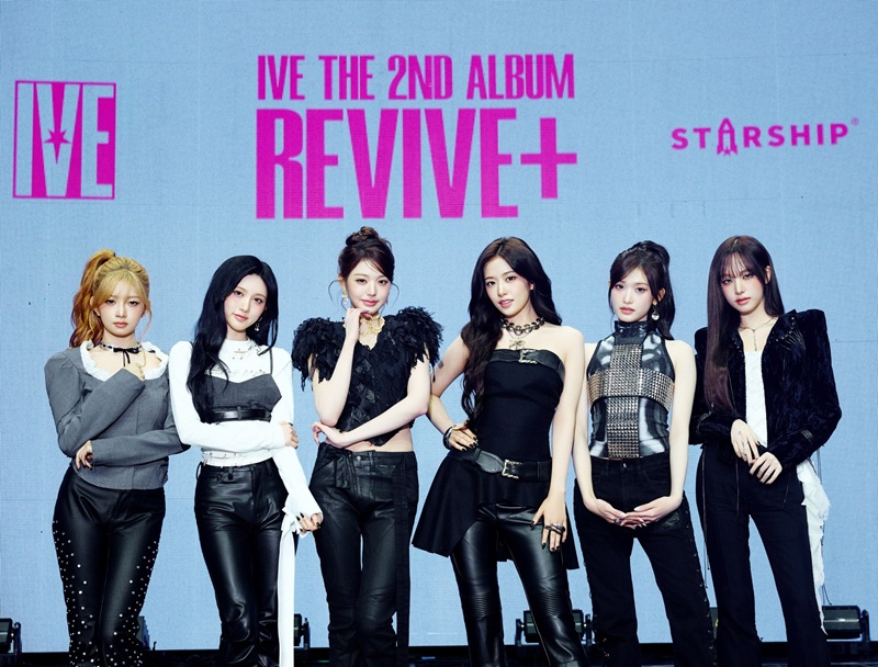 IVE Dominates Global Charts with 2nd Album ‘REVIVE+’: Perfect All-Kill and Billboard Success